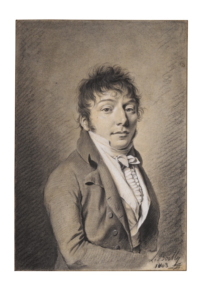 Portrait of Aimé-Jacques-Marie-Constant de Moreton de Chabrillan by Louis-Leopold Boilly