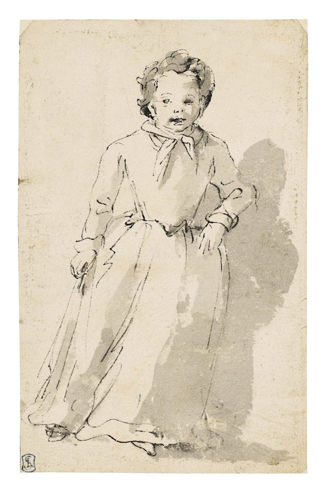 A Standing Child by Giovanni Battista Tiepolo