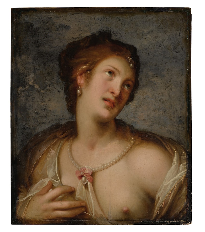 Venus, or a young woman en deshabillé by Netherlandish School