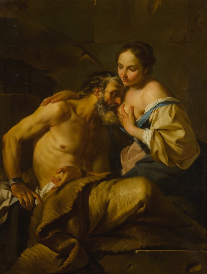 Roman Charity by Jean Baptiste Marie Pierre