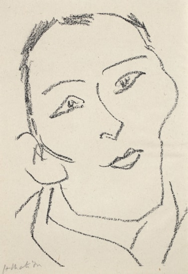 La Vie et la mort de Richard Winslow (The Life and Death of Richard Winslow) (Frontispiece de Henri Matisse) (D. 18) by Henri Matisse