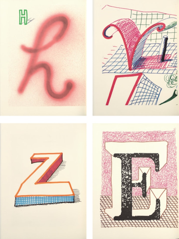 Hockney’s Alphabet by David Hockney
