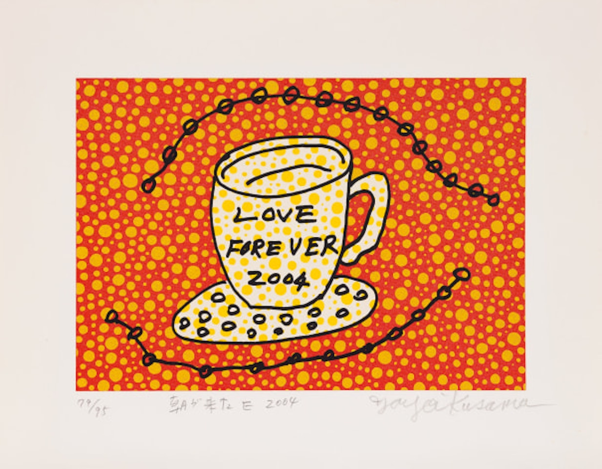 Morning Is Here E (K. 336) by Yayoi Kusama