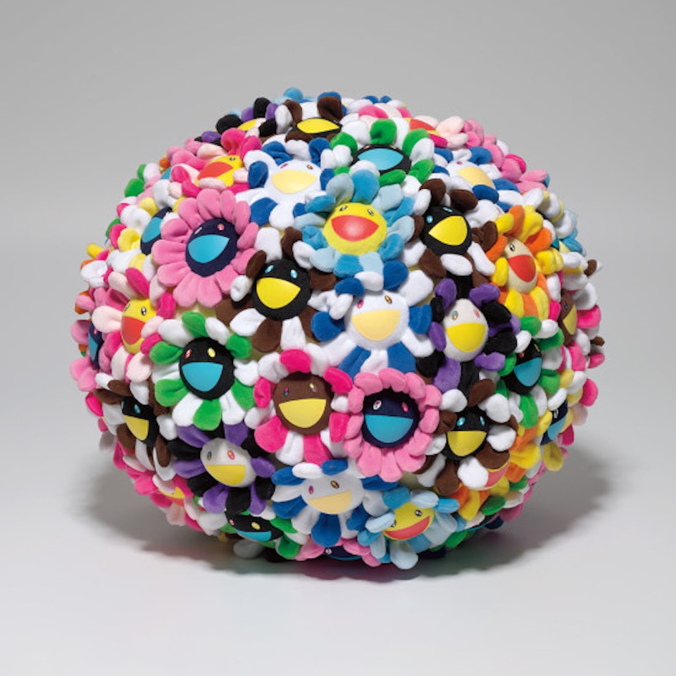 Plush Flowerball by Takashi Murakami
