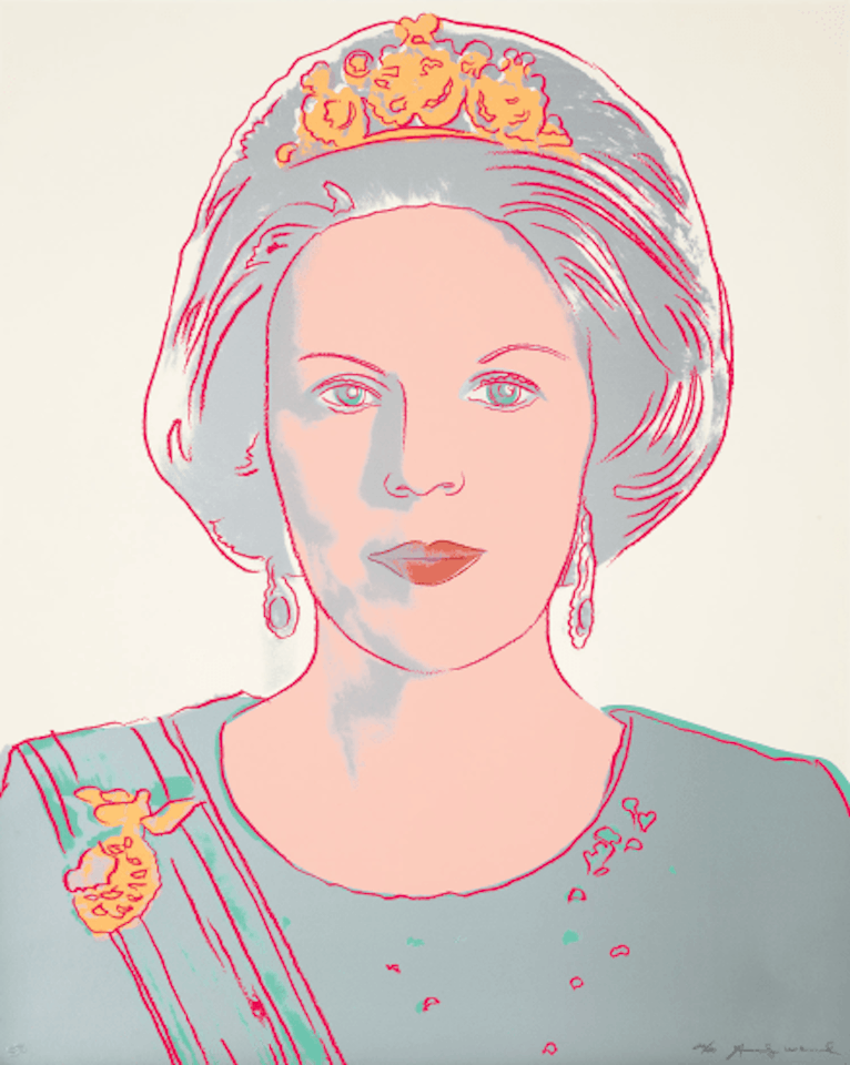 Queen Beatrix of the Netherlands, from Reigning Queens (F & S. 339) by Andy Warhol