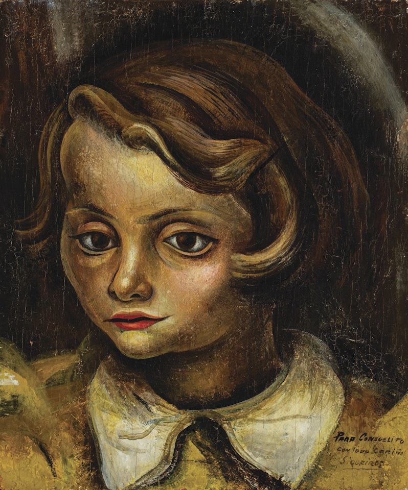 RETRATO DE CONSUELITO by David Alfaro Siqueiros