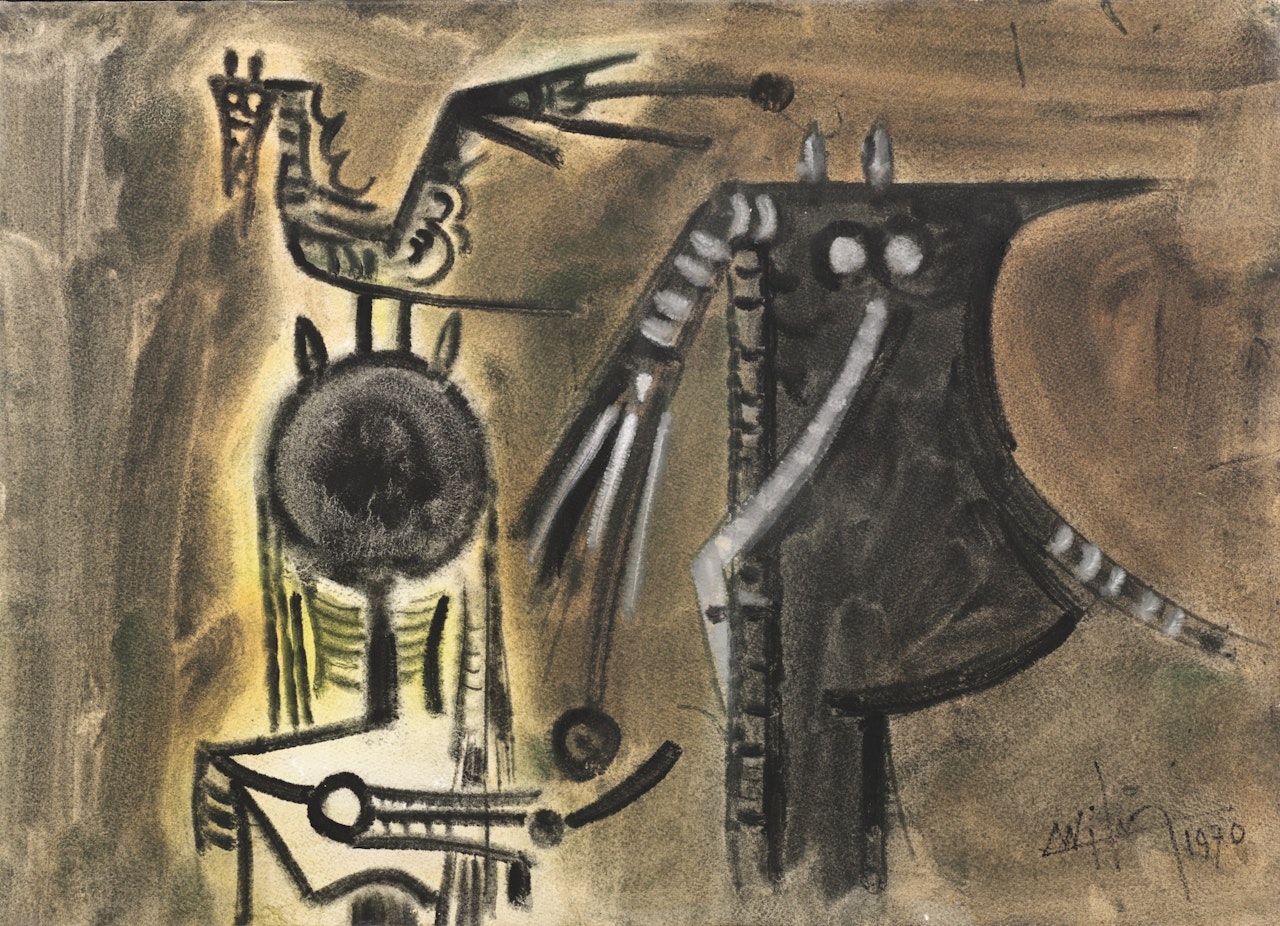 UNTITLED by Wifredo Lam