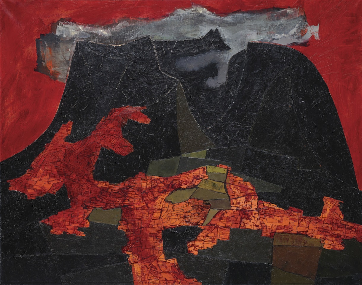 PAISAJE DE QUITO by Oswaldo Guayasamin