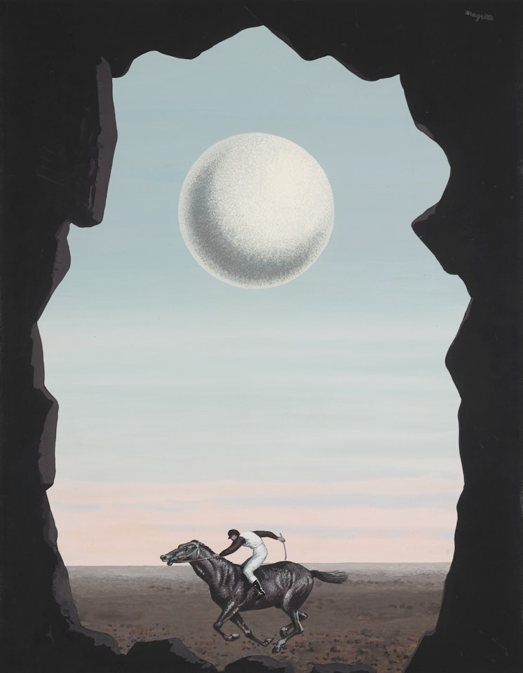 LE JOCKEY PERDU by René Magritte