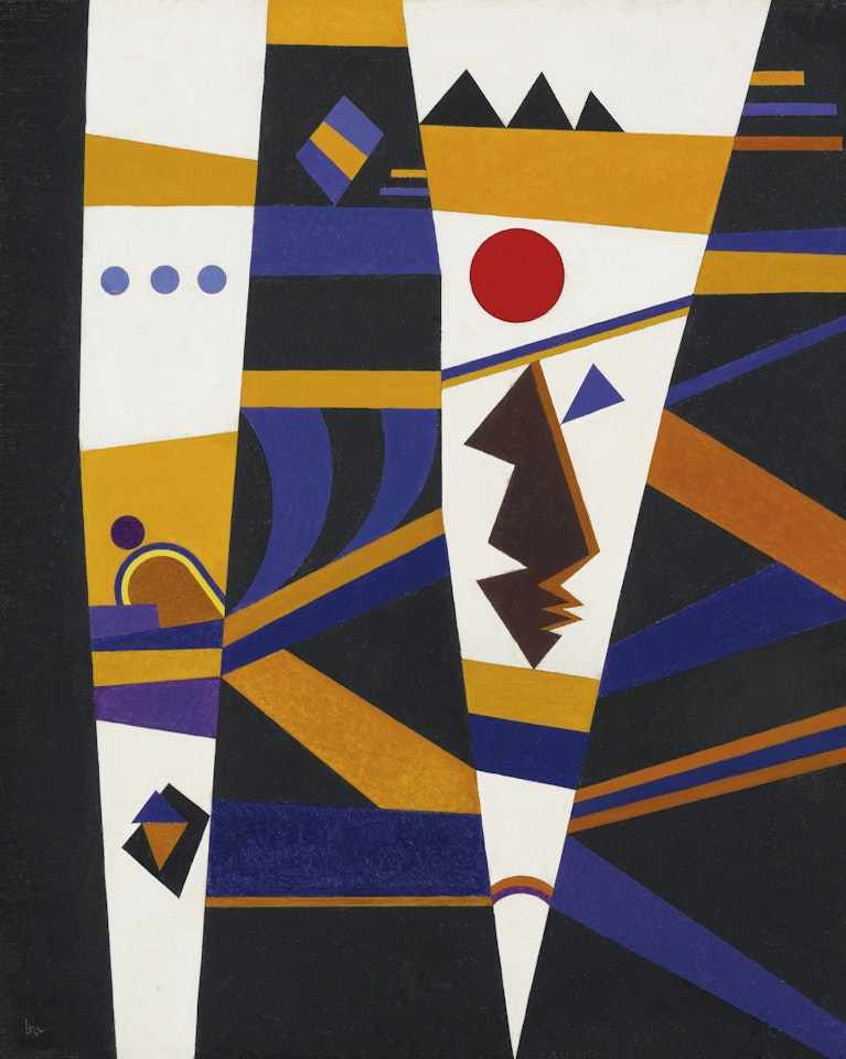 BINDUNG (BINDING) by Wassily Kandinsky