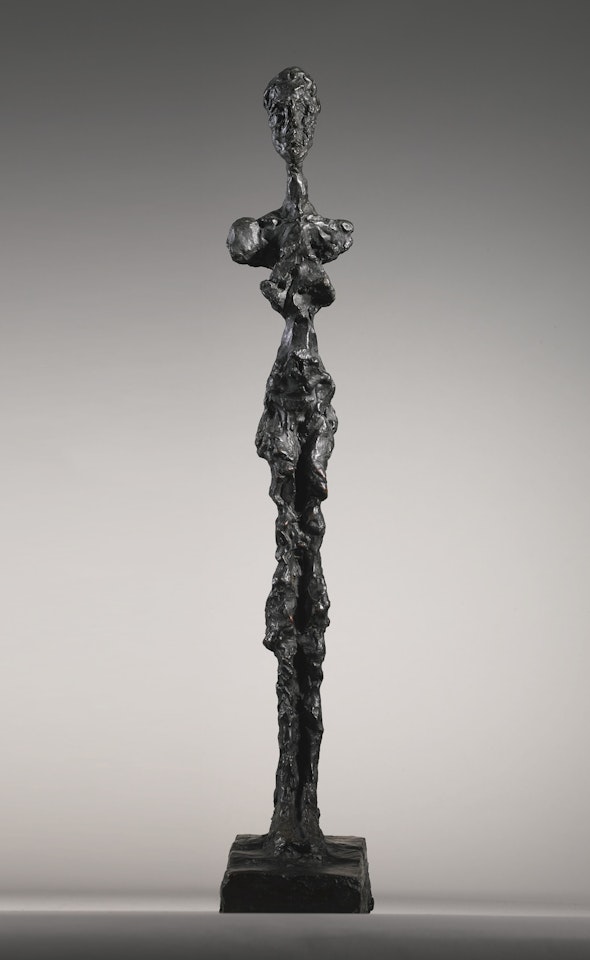 FEMME DEBOUT, SANS BRAS by Alberto Giacometti