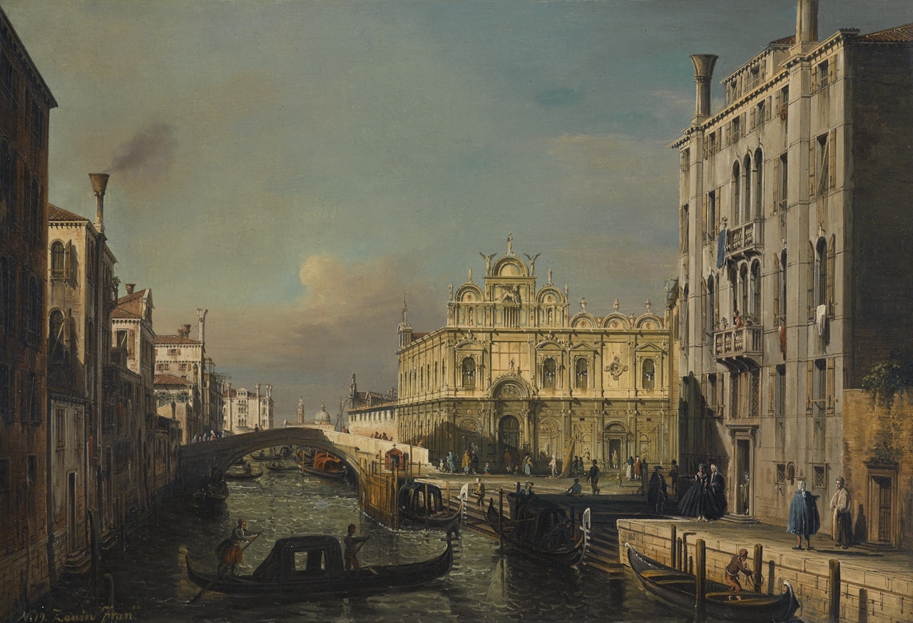 THE SCUOLA GRANDE DI SAN MARCO BY THE RIO DEI MENDICANTI by Francesco Zanin