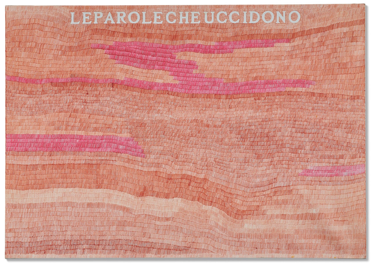 Le parole che uccidono by Alighiero Boetti