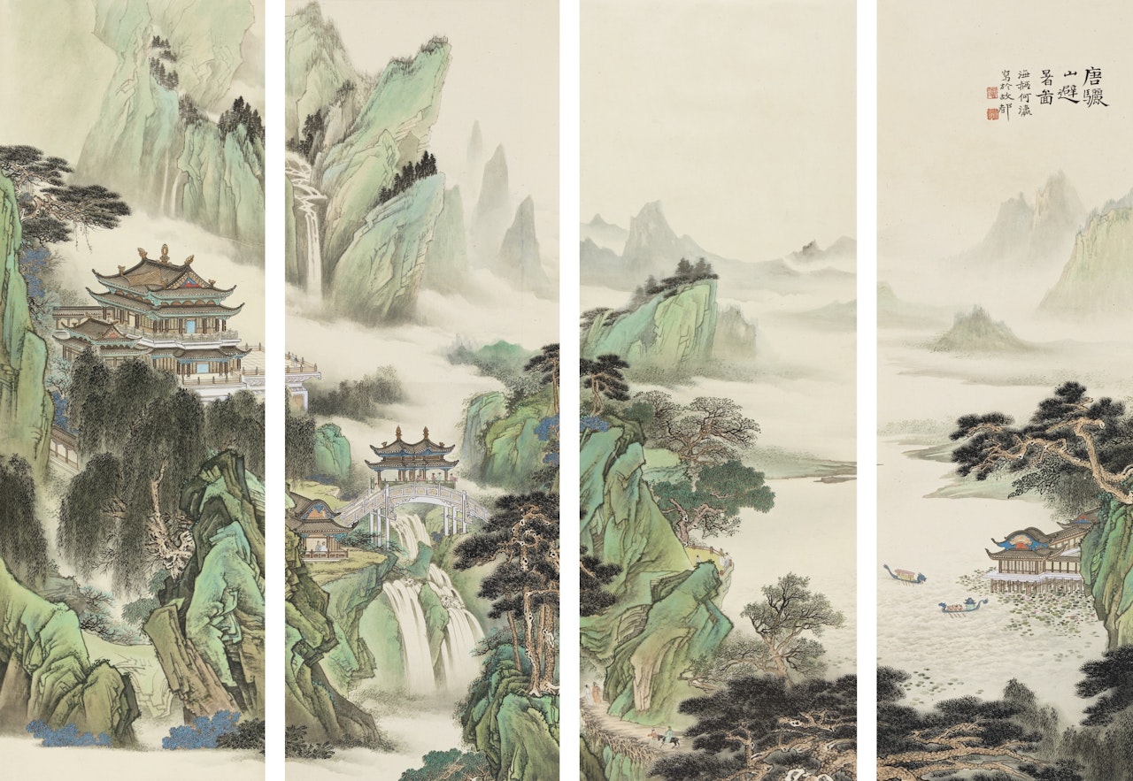 LISHAN PAVILION by He Haixia