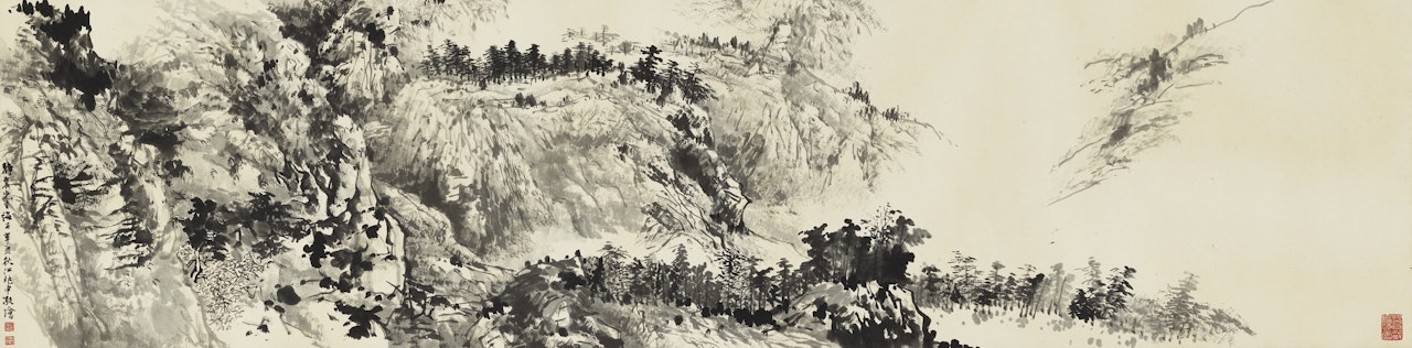 AUTUMN LANDSCAPE by Jiang Zhaoshen