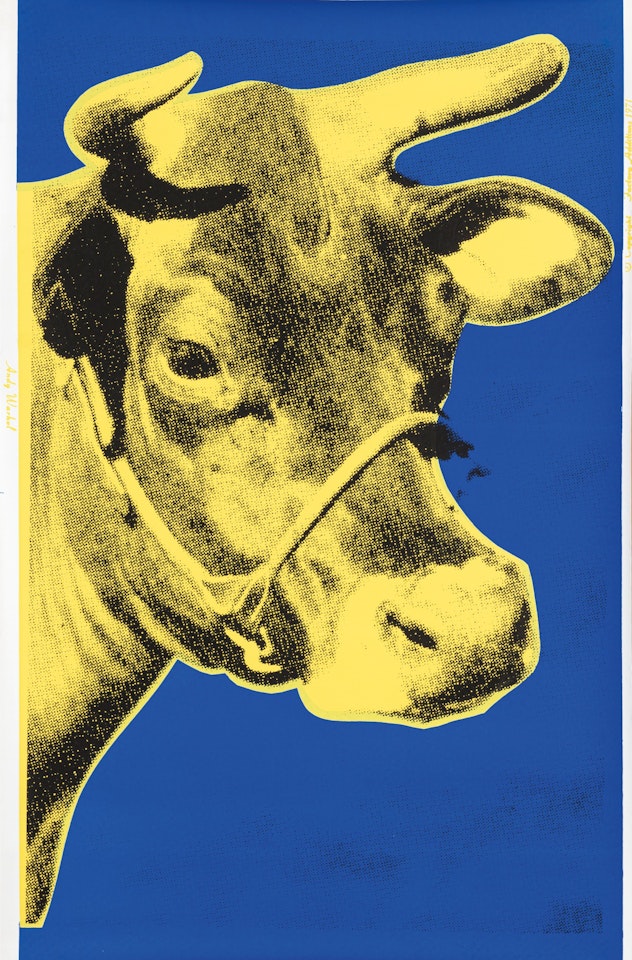 Cow (Feldman & Schellmann II.12) by Andy Warhol