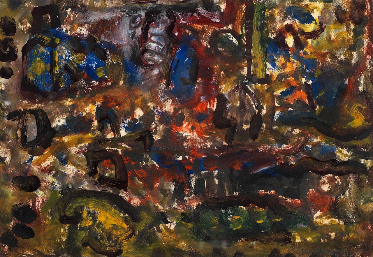 Untitled (Opus G.4394) by Alan Davie