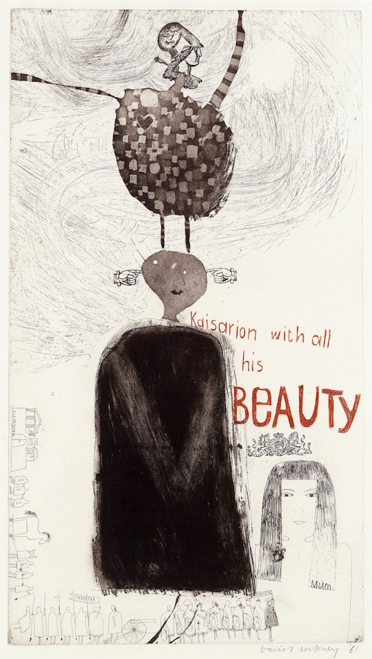 Kaisarion with all his Beauty by David Hockney