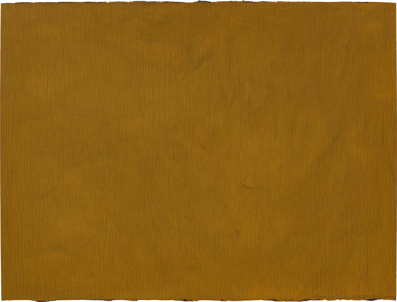 Vertical Lines Not Straight Not Touching by Sol LeWitt