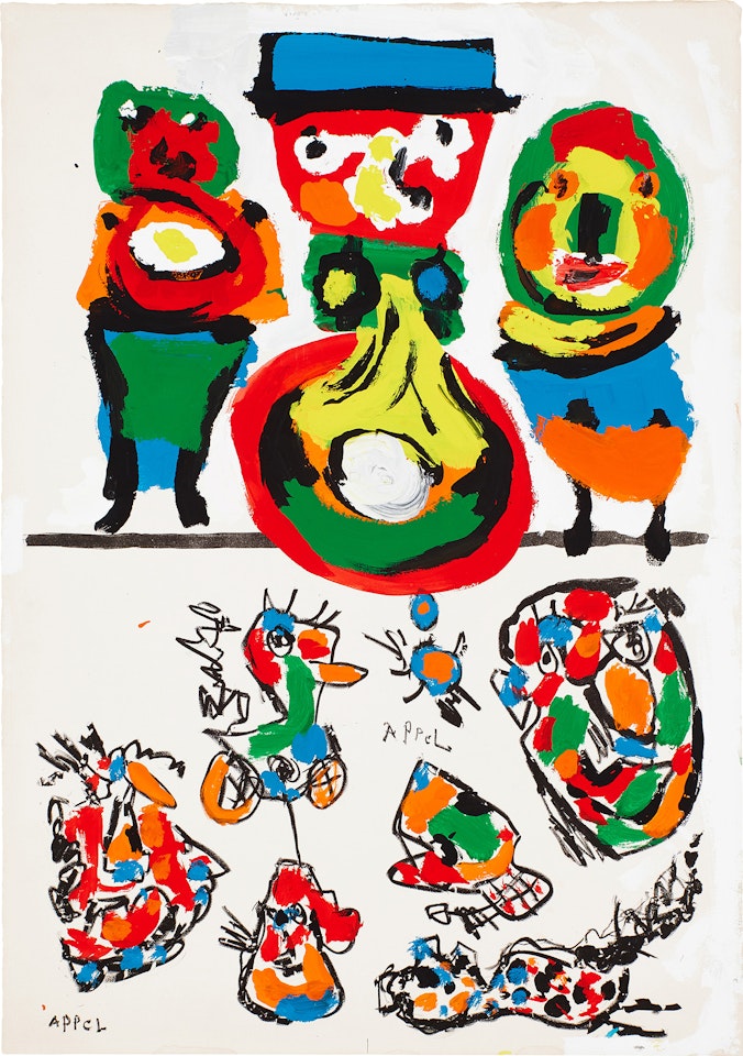 Untitled by Karel Appel
