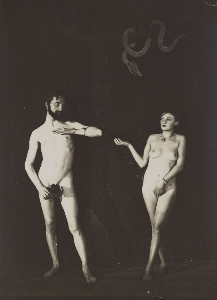 Ciné-Sketch: Adam et Eve (Marcel Duchamp et Bronia Perlmutter), 1924 by Man Ray