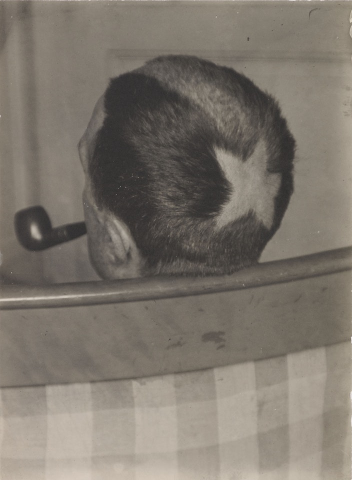 Marcel Duchamp, Tonsure, 1921 by Man Ray