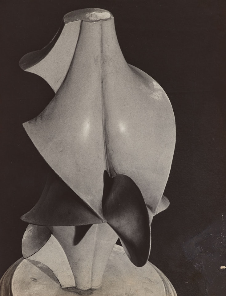 Objet mathématique : surface à courbure constante négative à ligne de courbure planes, 1934-1936 by Man Ray