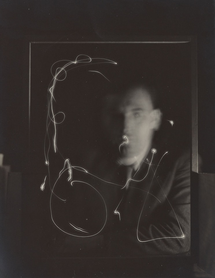 Marcel Duchamp, space writing by Man Ray