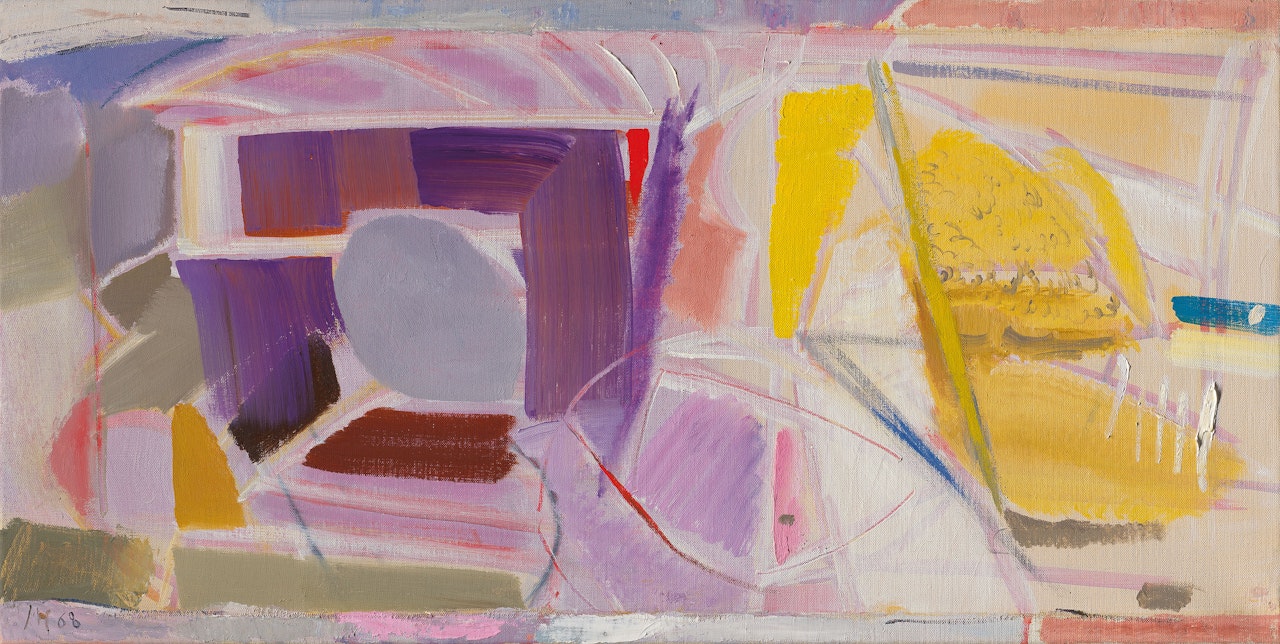 Variations on an Interior, Inside by Ivon Hitchens