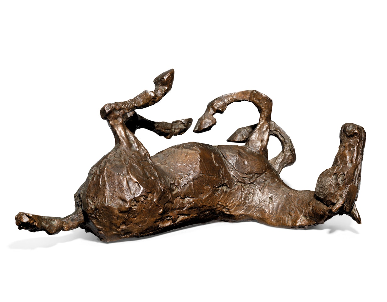 Rolling Over Horse by Elisabeth Frink
