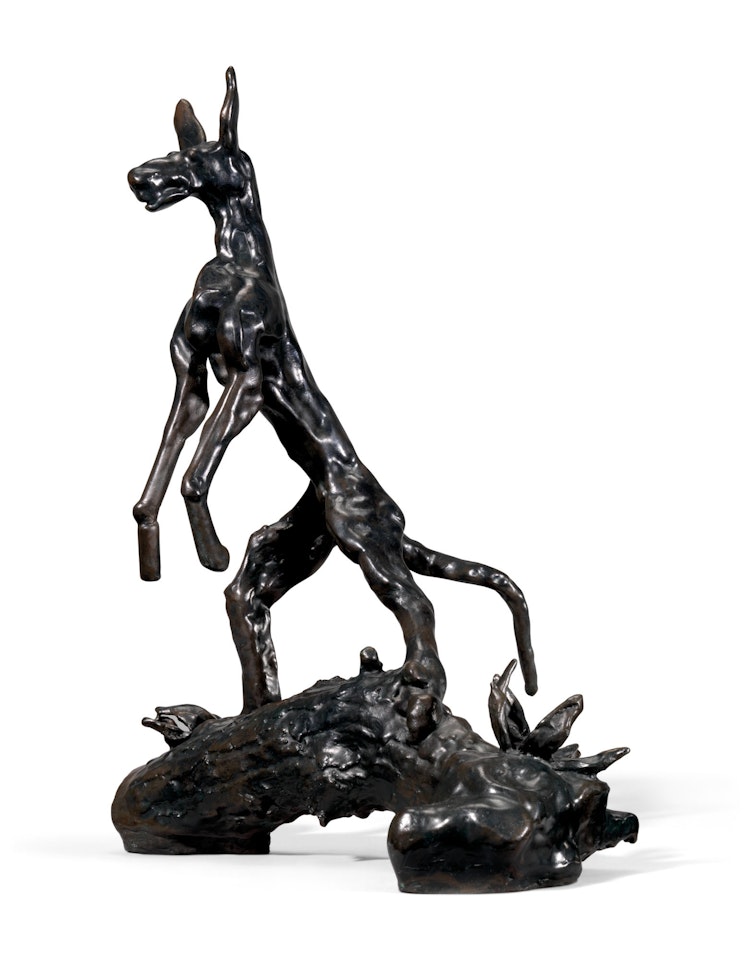 Podenco Hound by Barry Flanagan