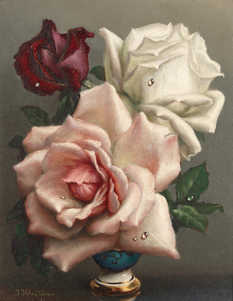 Still life of roses by Irene Klestova