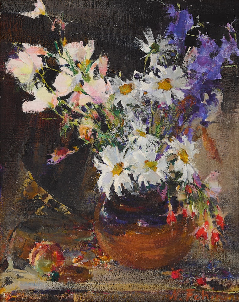 Floral Still Life by Nicolai Fechin