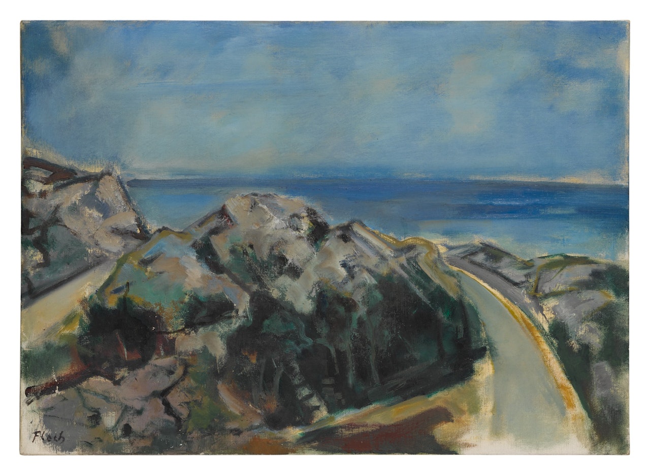 Shore Near San Francisco by Joseph Floch