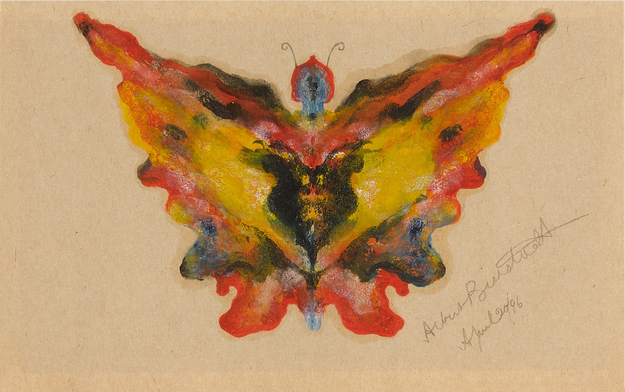 Butterfly by Albert Bierstadt