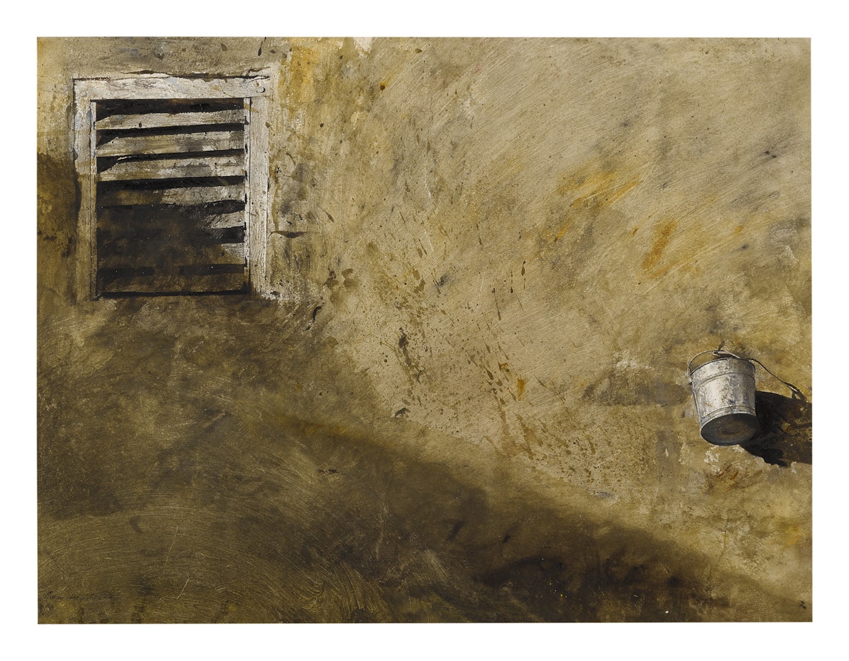 Wash Bucket by Andrew Wyeth