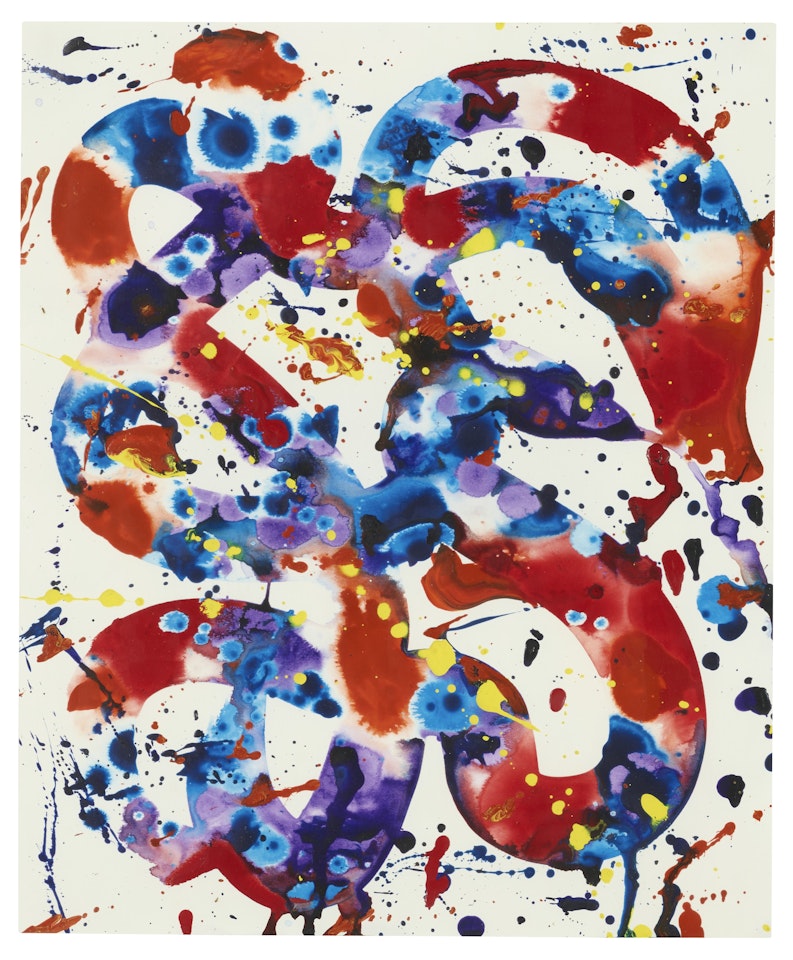 Untitled by Sam Francis