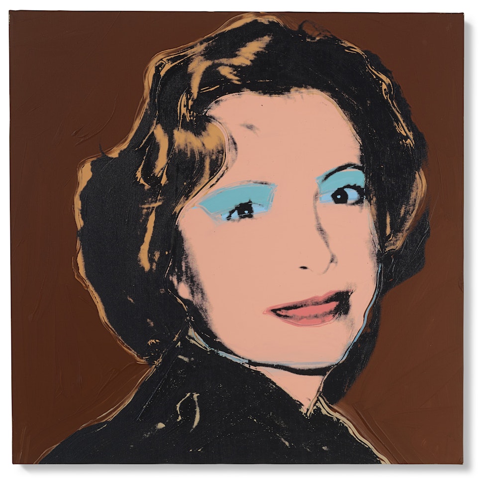 Renate Zimet by Andy Warhol