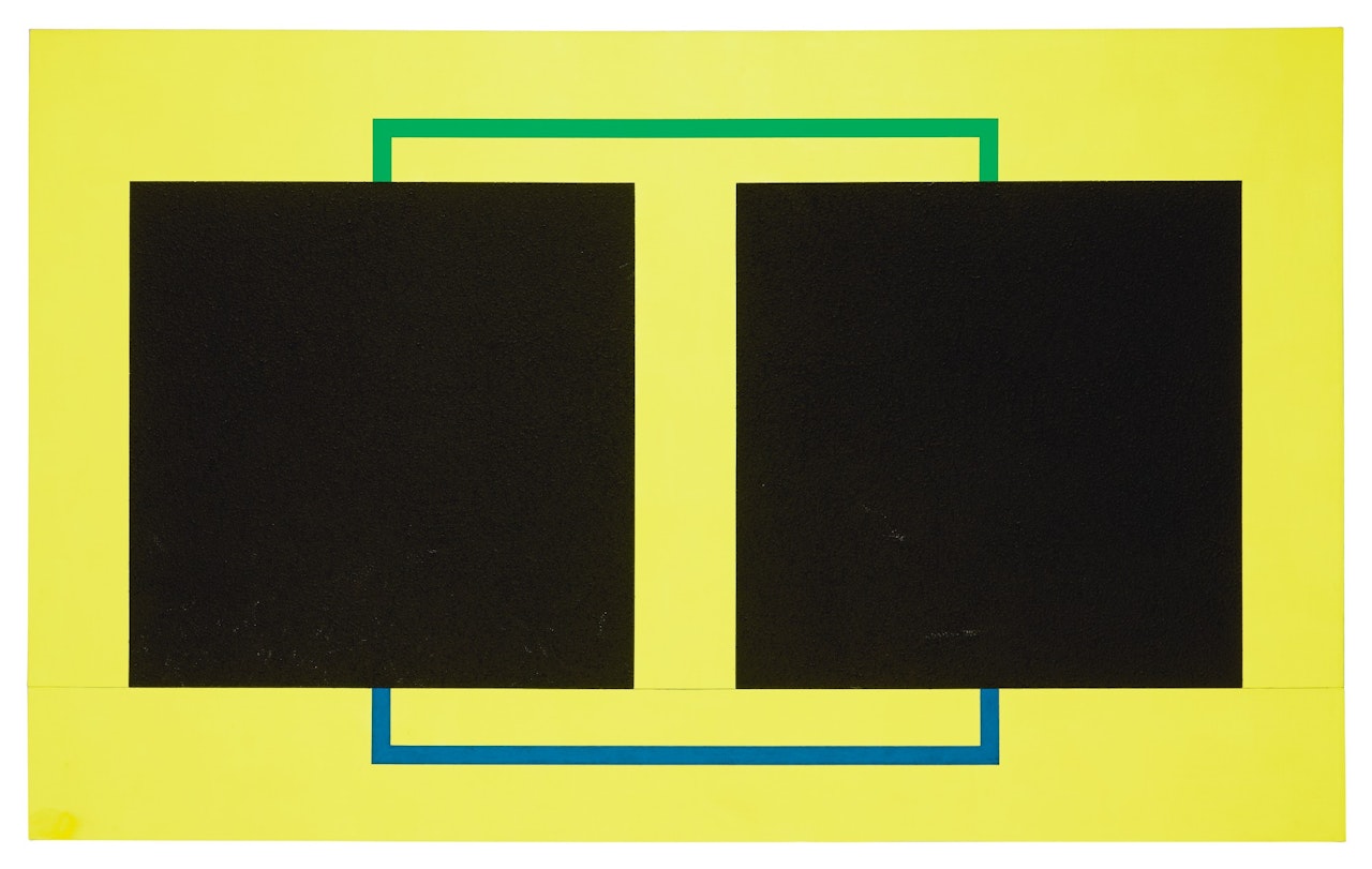 Two Cells with Circulating Conduit by Peter Halley