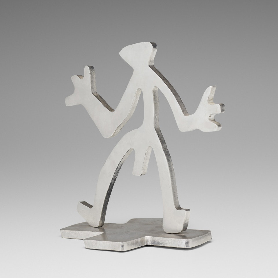 Standart auf Kreuzsockel (Standart on cross base) by A.R. Penck