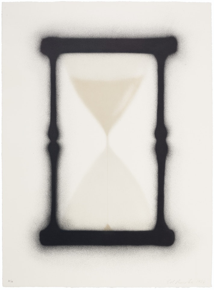 Reloj de Arena, from Portfolio California by Ed Ruscha
