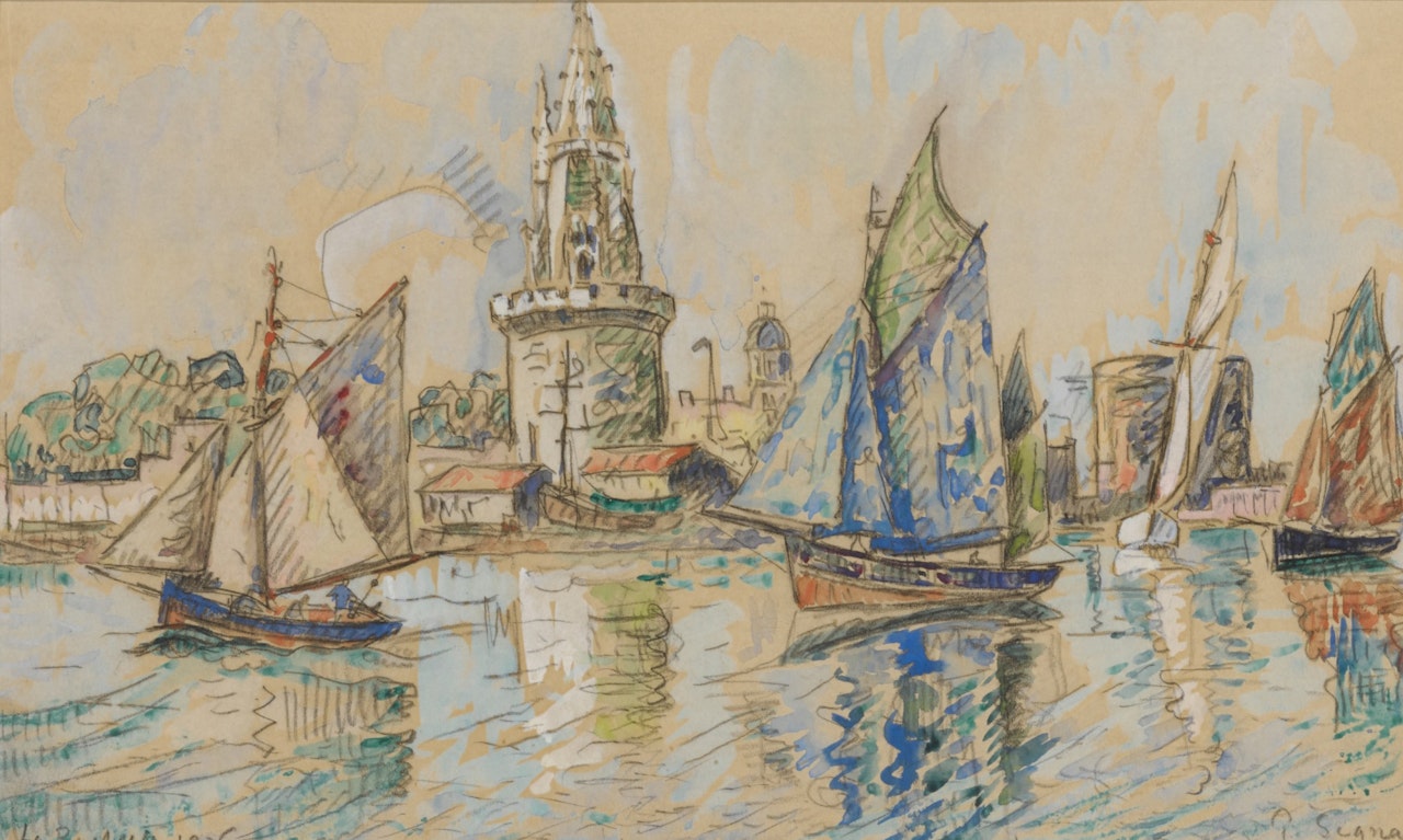 La Rochelle by Paul Signac