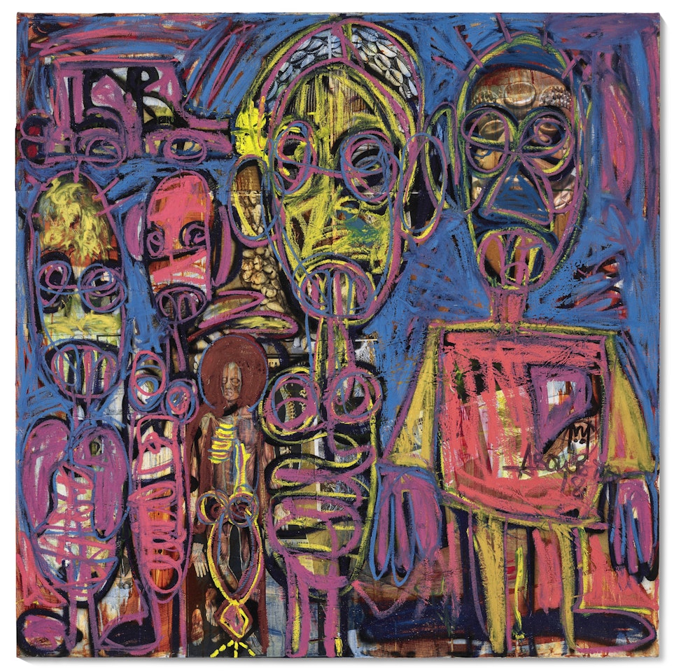 La famille by Aboudia Abdoulaye Diarrassouba