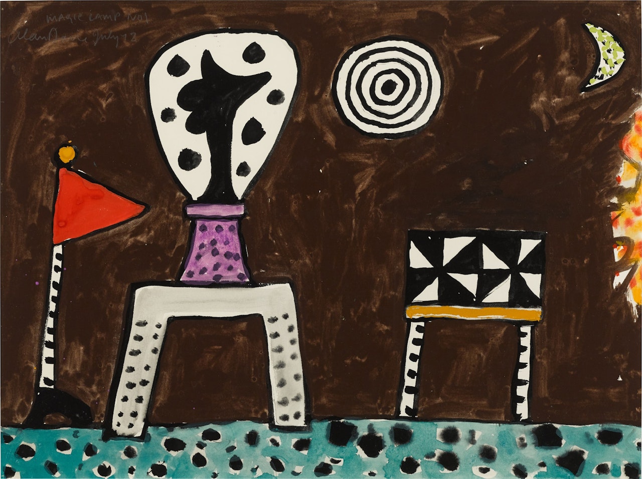 Magic Lamp No 1 by Alan Davie