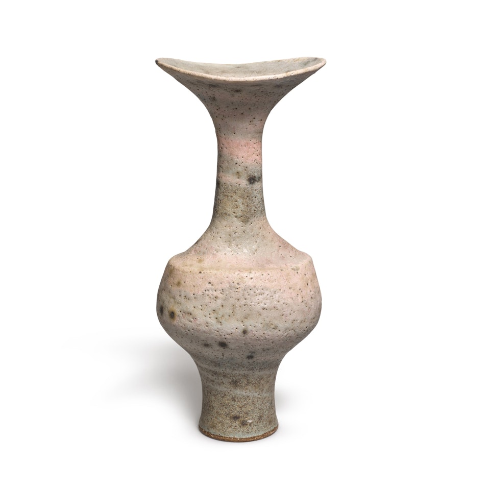 Tall Vase by Lucie Rie