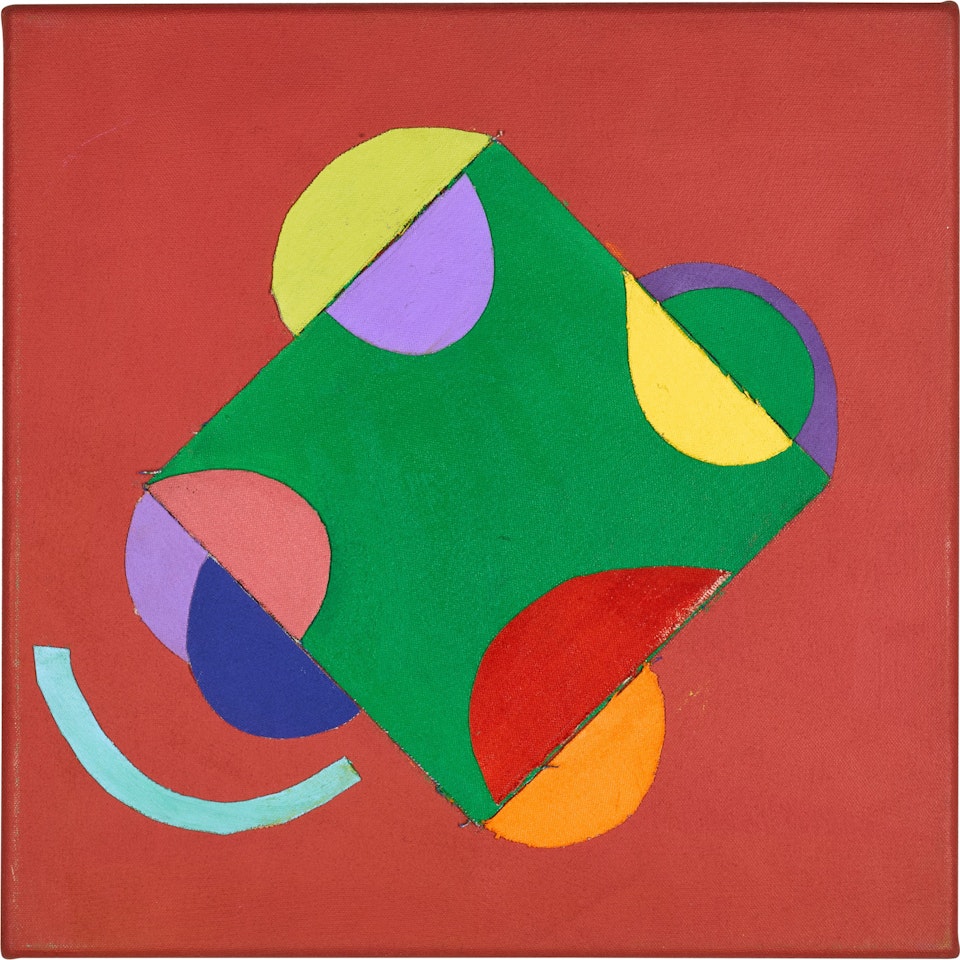 Red Collage by Terry Frost