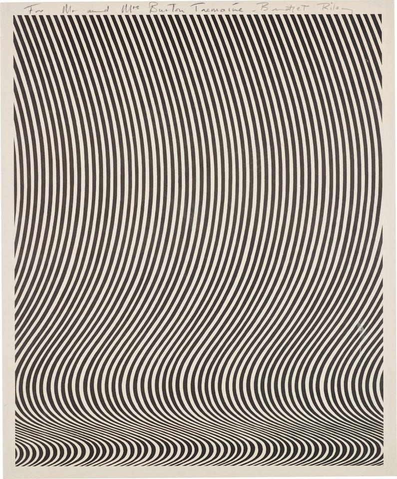 Untitled (Richard Feigen Gallery) (Not in S.) by Bridget Riley