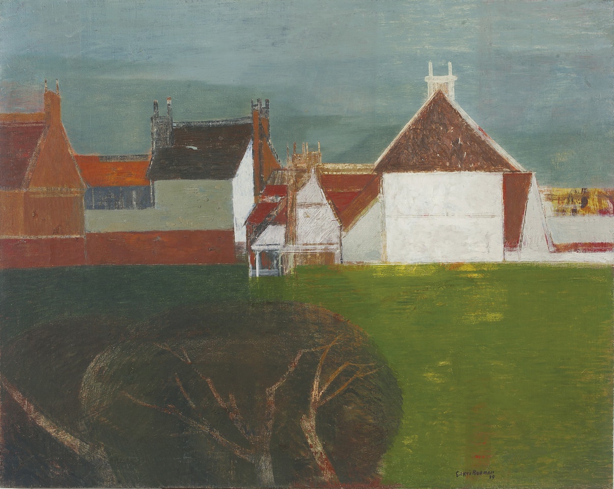 Untitled (Landscape) by Sakti Burman