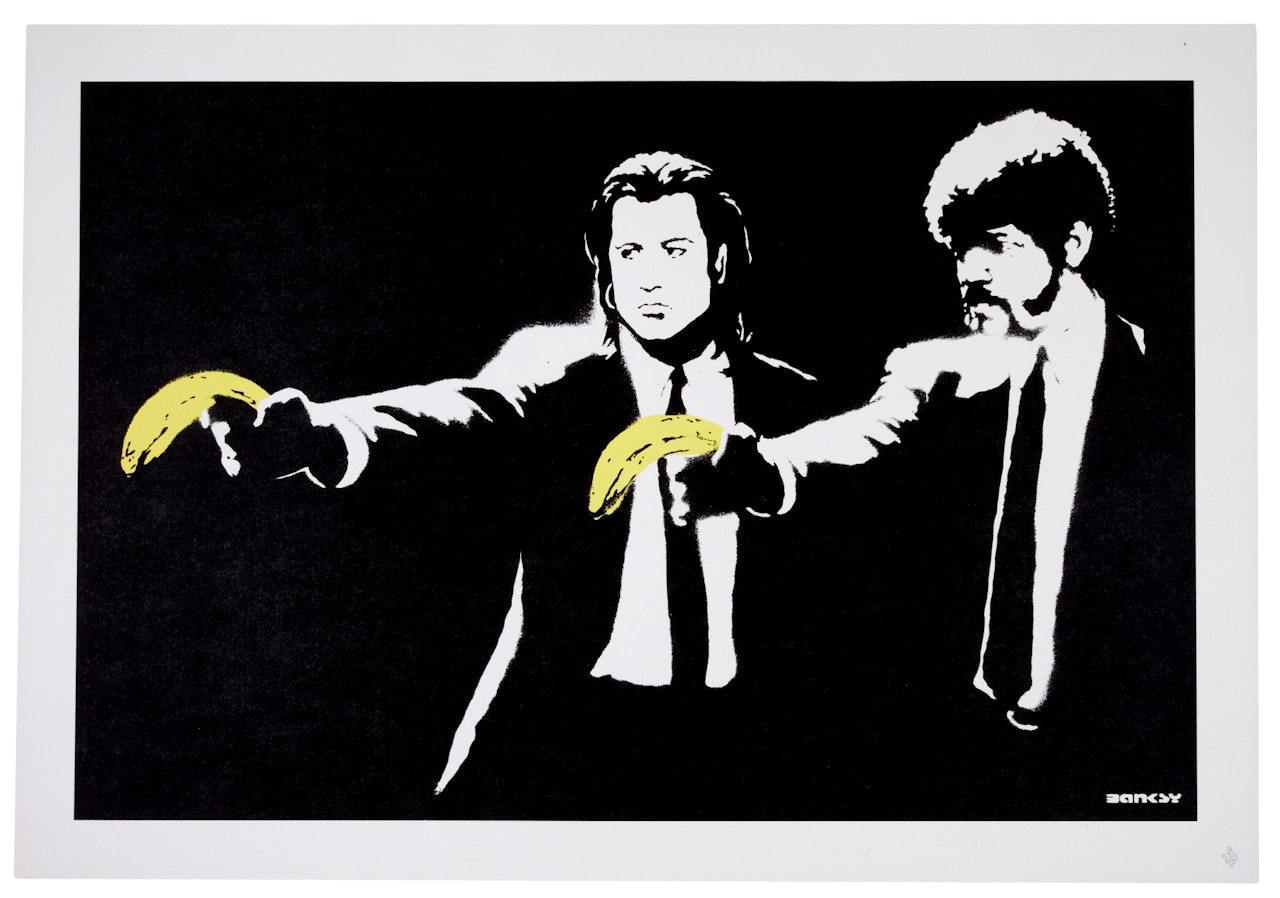 Pulp Fiction by Banksy