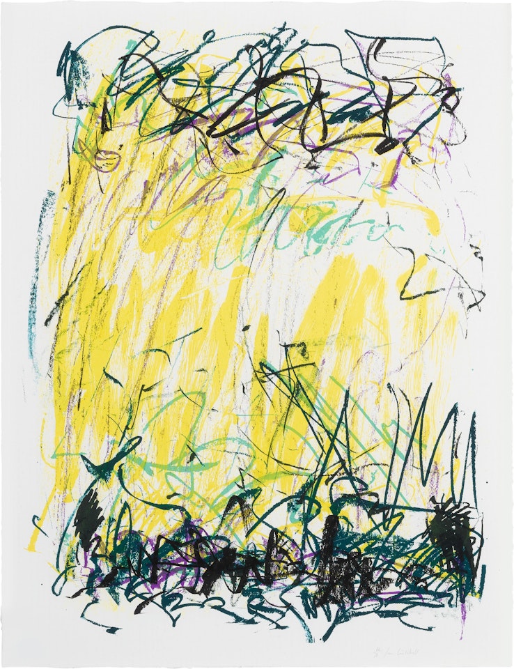 Sides of a River II by Joan Mitchell